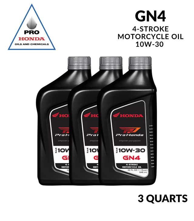 PRO Honda GN4 4-Stroke Motor Oil 10W-30 (3 QUARTS)