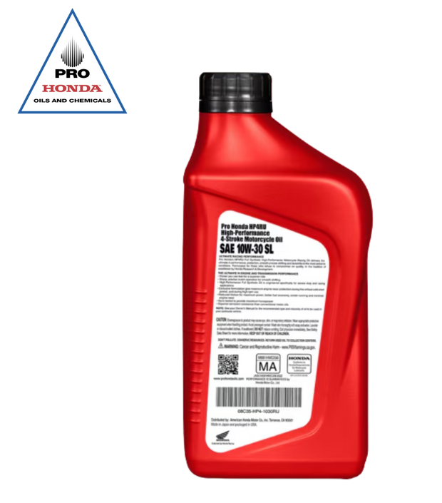 Aceite de motor de carreras de 4 tiempos PRO Honda HP4RU 10W-30 (1 CUARTO DE GALÓN)