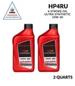 Aceite de motor de carreras de 4 tiempos PRO Honda HP4RU 10W-30 (2 CUARTOS)
