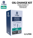 Kit de cambio de aceite Husqvarna Motorex 10W/50 (1.2 Litros)