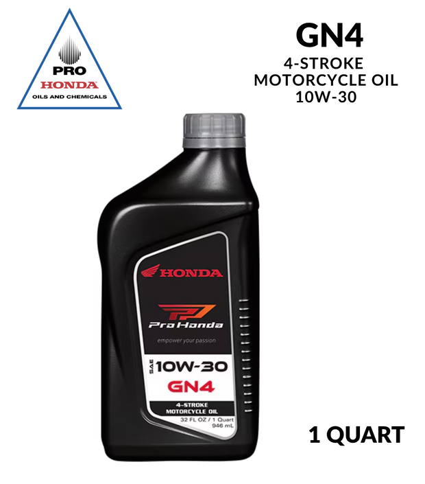 Aceite de motor de 4 tiempos Honda GN4 PRO 10W-30 (1 cuarto de galón)