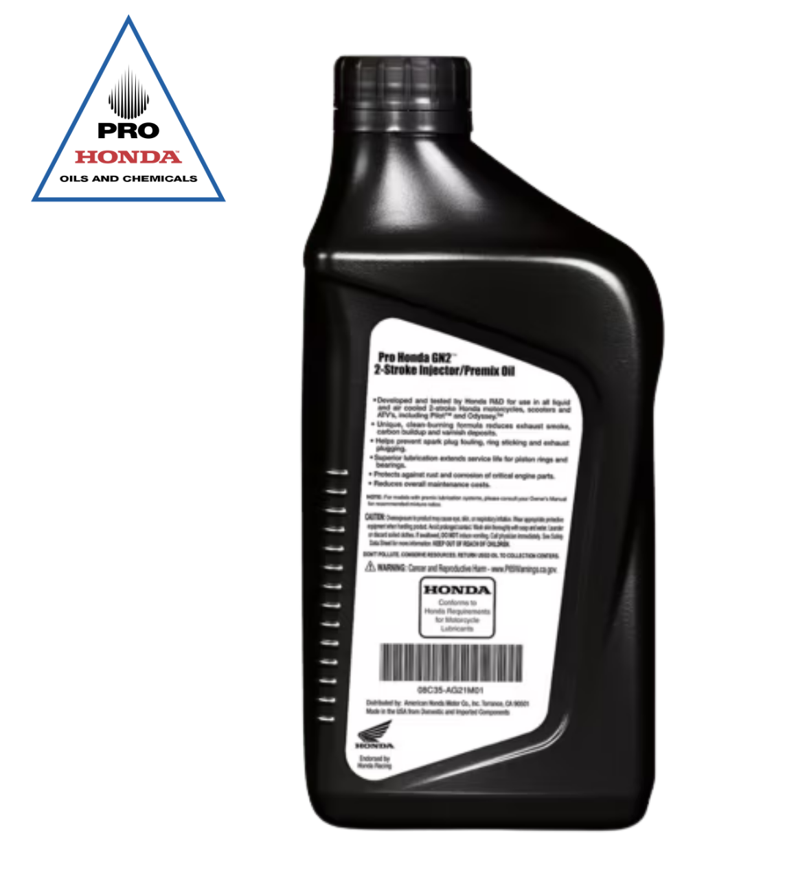 PRO Honda GN2 2-Stroke Injector/Premix Oil (4 QUARTS)