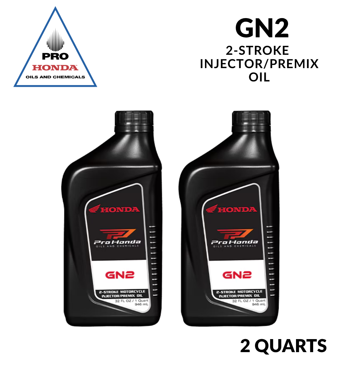 PRO Honda GN2 2-Stroke Injector/Premix Oil (2 QUARTS)