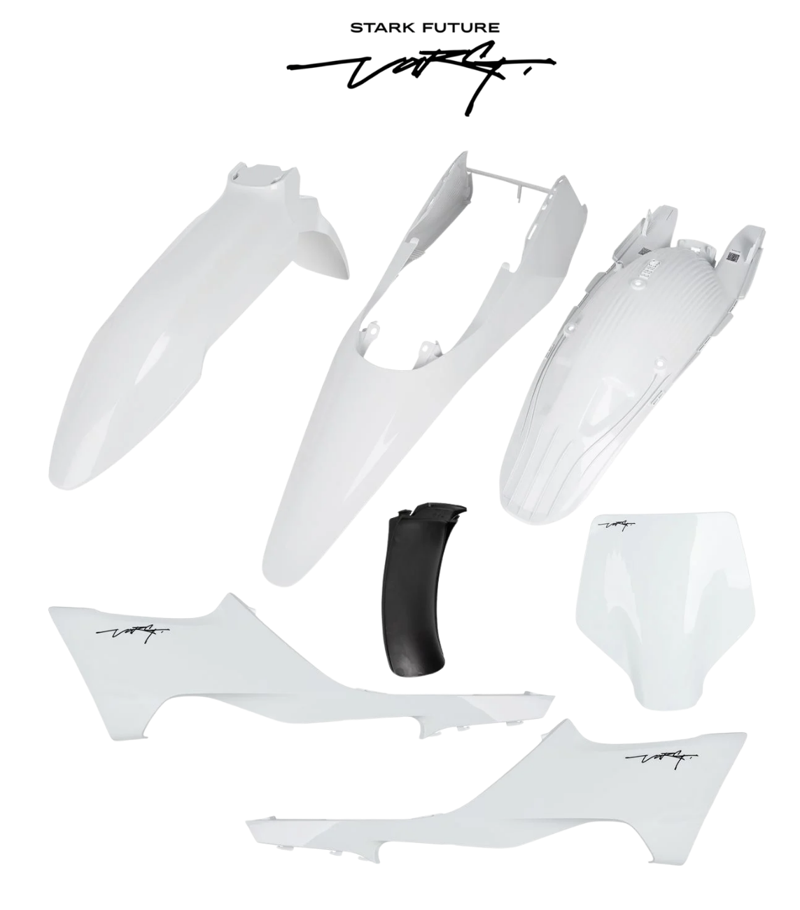 Stark VARG MX1 Plastics KIT Original White