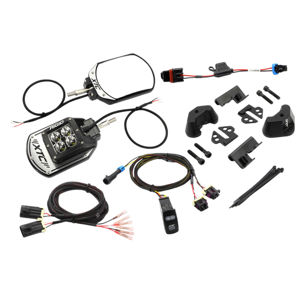 Kit de espejo lateral Six12 Lit Pol
