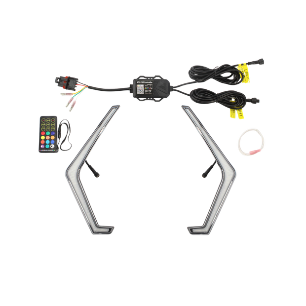 Juego de luces de posición delanteras Rgb+W Pol