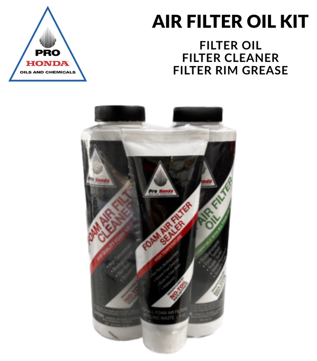 Kit de aceite de filtro de aire de espuma PRO Honda