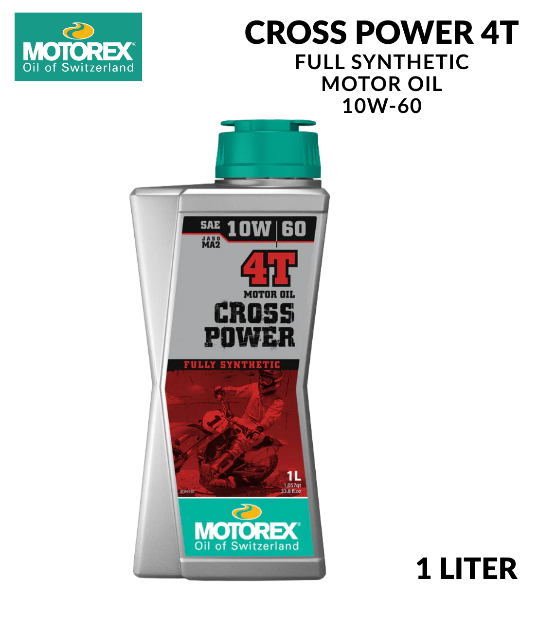 Aceite Motorex Cross Power 4T 10W/60