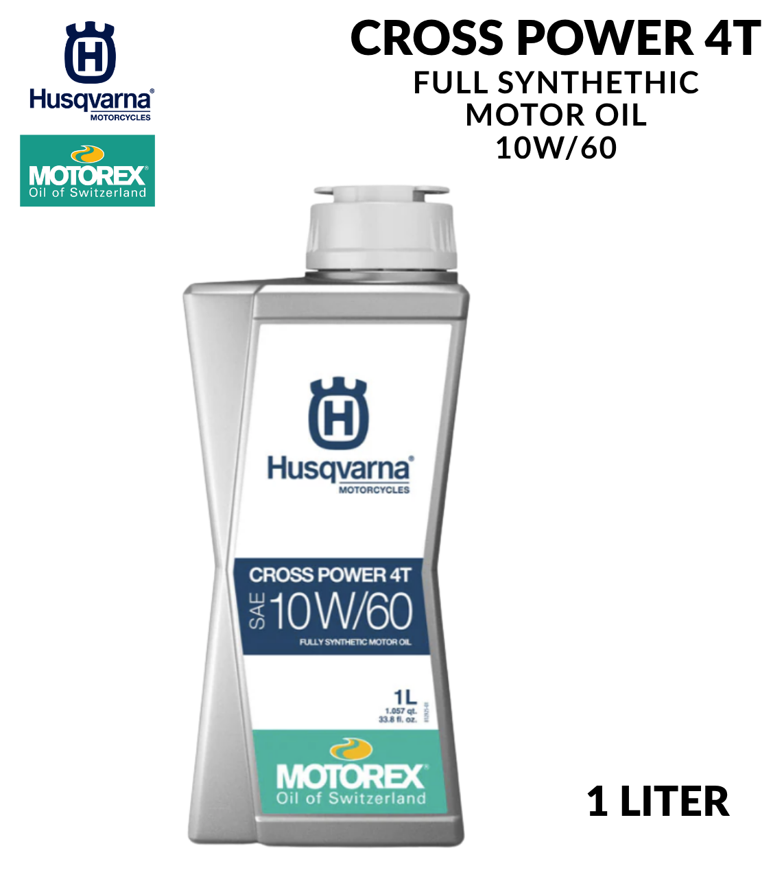 Aceite Husqvarna Motorex Cross Power 4T 10W/60