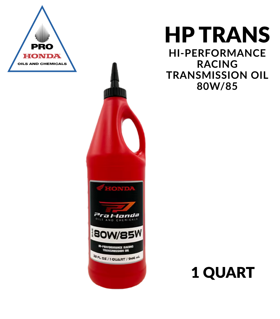 Líquido de transmisión PRO Honda Oil 80W/85 HP (1 CUARTO DE GALÓN)