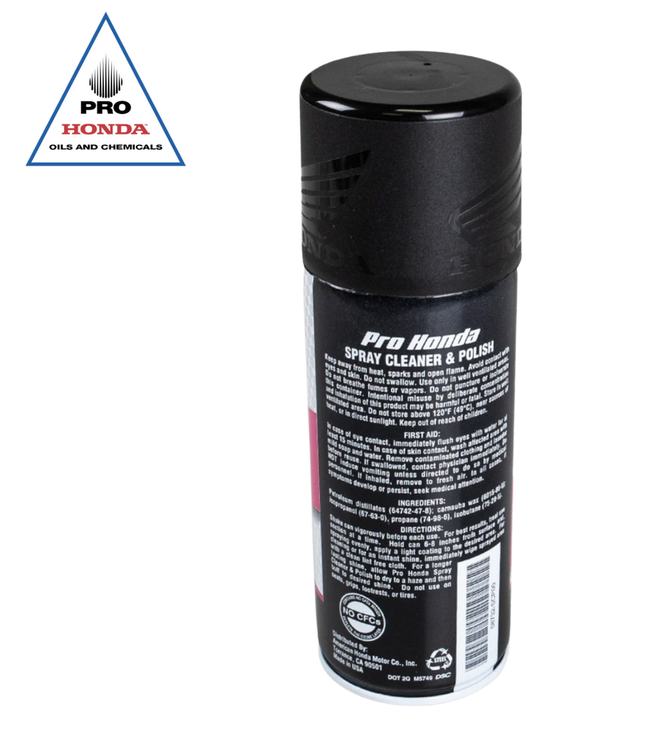 Limpiador y Pulidor en Spray PRO Honda 12OZ (PAQUETE DE 3)