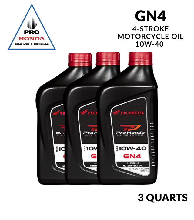PRO Honda GN4 4-Stroke Motor Oil 10W-40 (3 QUARTS)