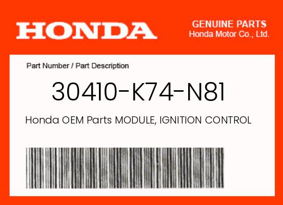 Honda Navi module, ignition control (cdi) (30410-K74-N81)