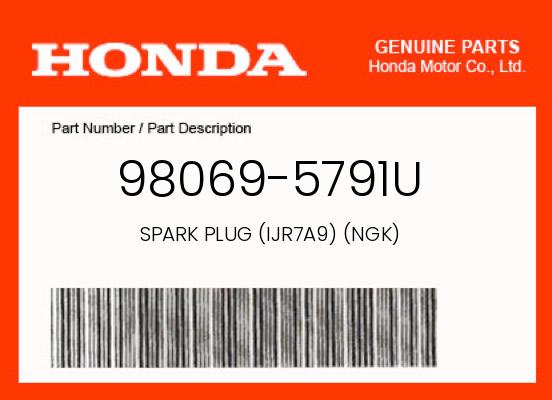 Honda Spark Plug IJR7A9