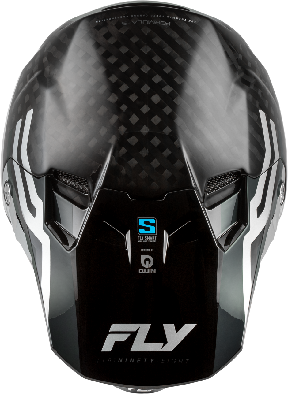 Formula S Carbon Byte Helmet Black Carbon/Grey/Silver 2x