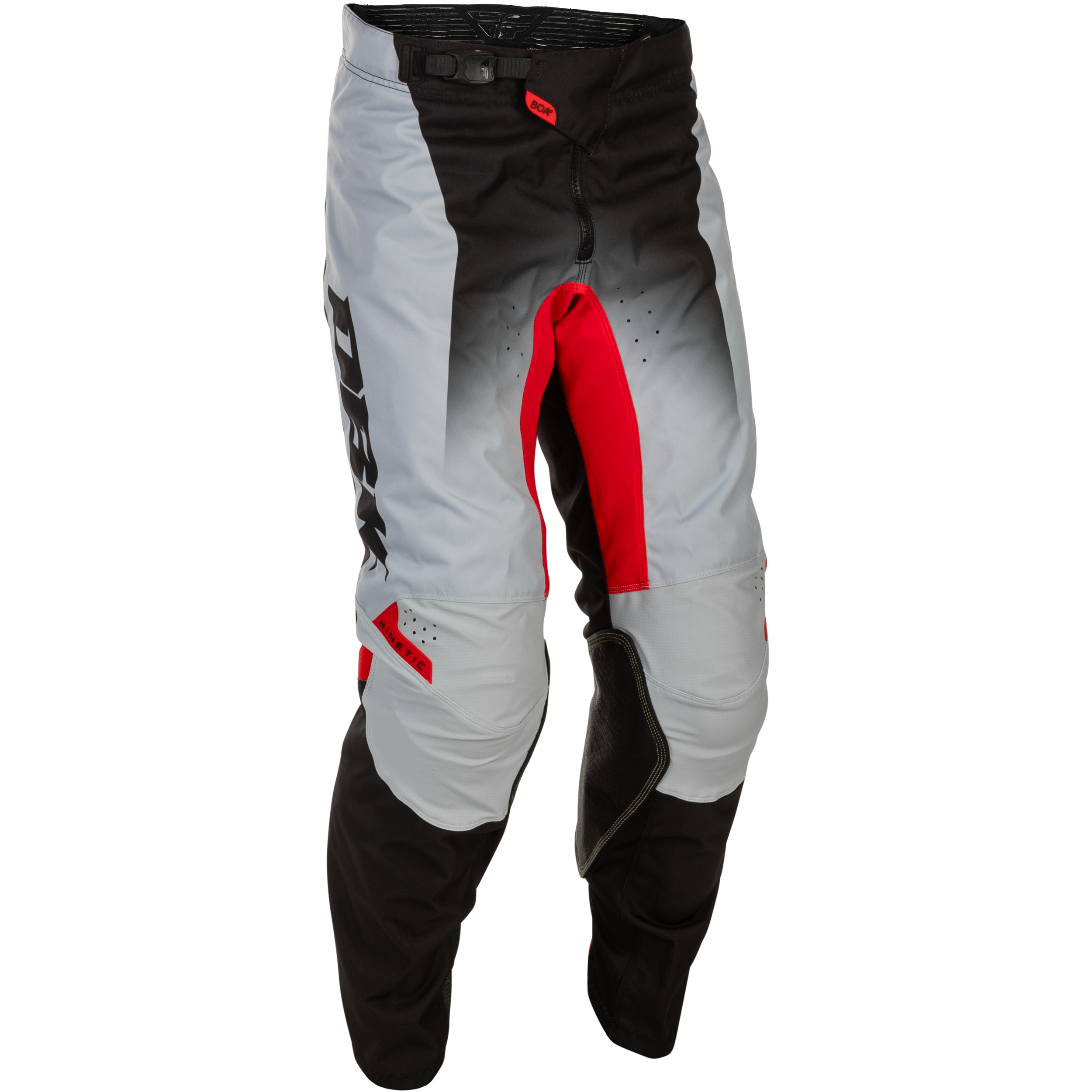 Kinetic Dbk Pants Grey/Black/Red Sz 28