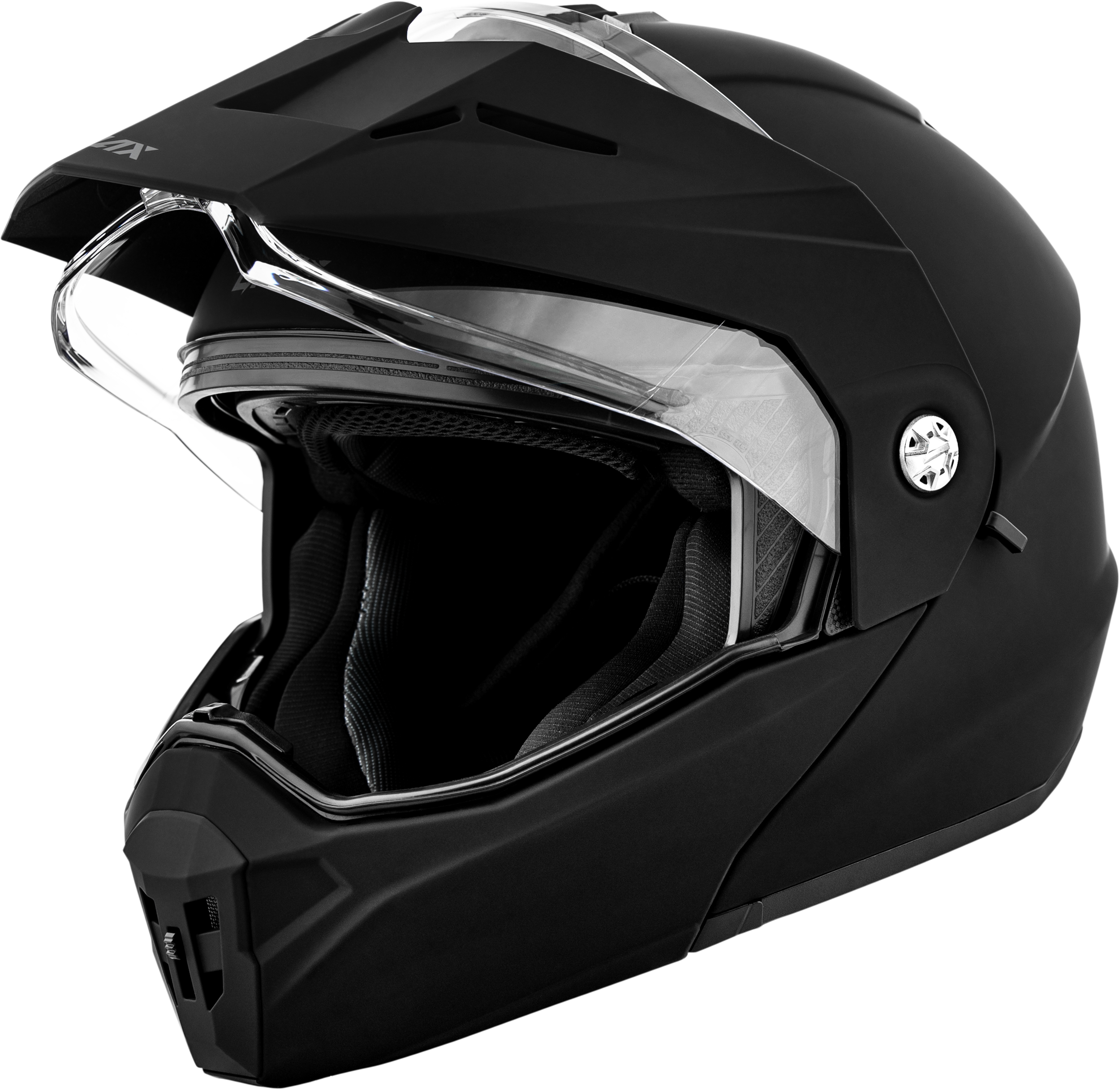 Md 74 Solid Helmets Matte Black 2x