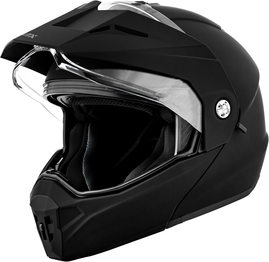 Md 74 Solid Helmets Matte Black 2x