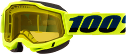 Accuri 2 Snowmobile Goggle Neon Yellow W/ Yellow Lens