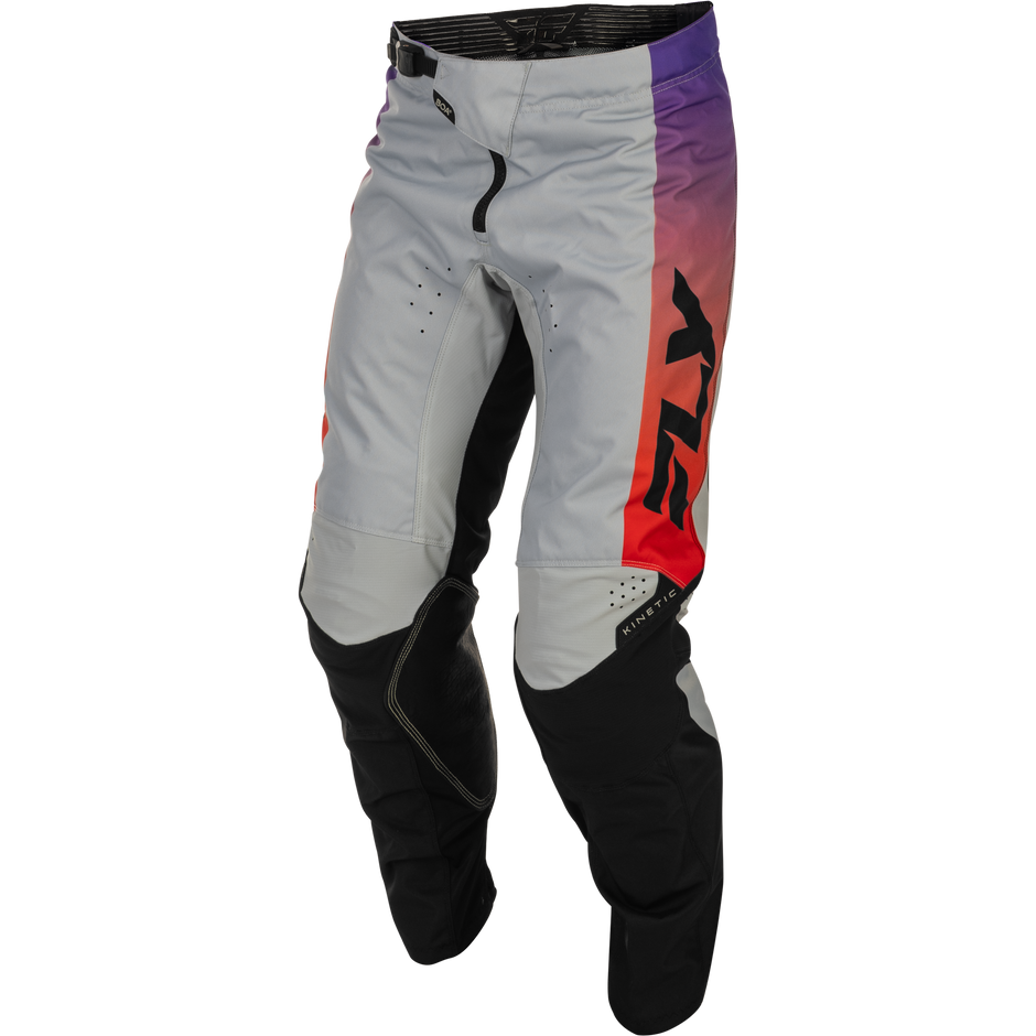 Kinetic Pants Grey/Red/Purple/Black Sz 28