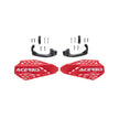 Acerbis Linear Vented Handguard - Red/White