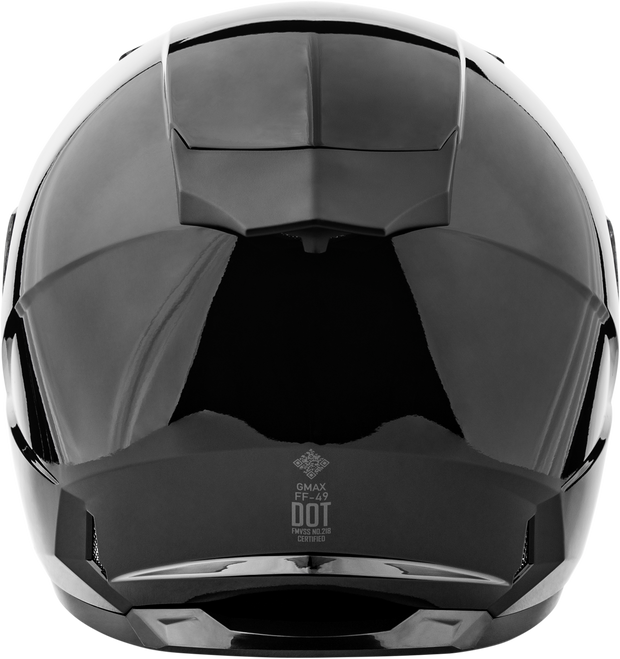 Ff 49 Solid Helmets Black 2x