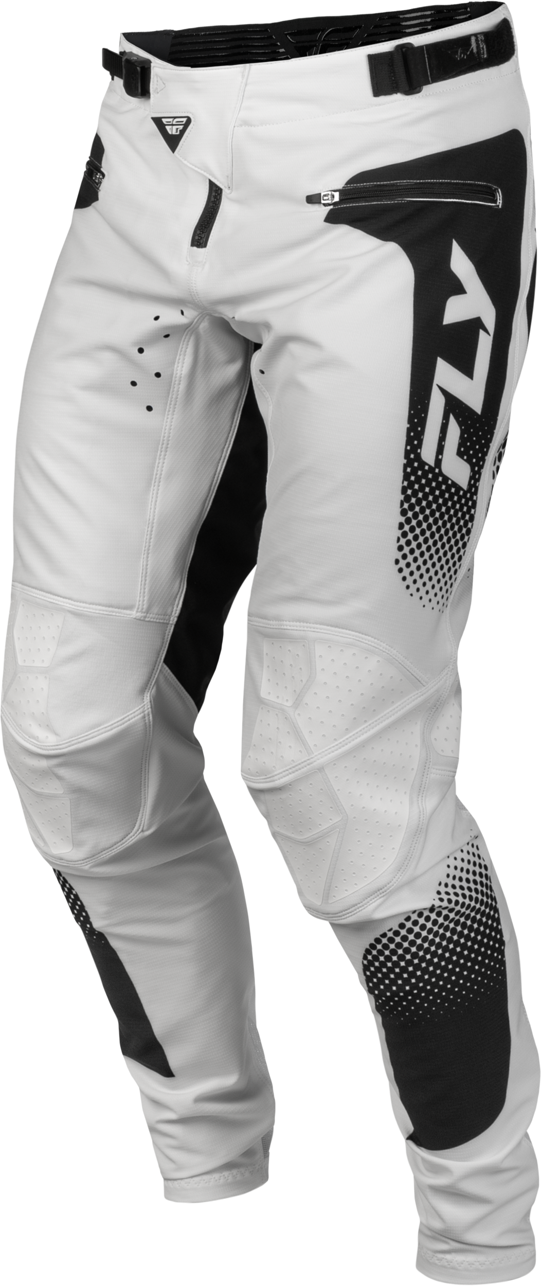 Rayce Sonar Bicycle Pants White/Black Sz 36