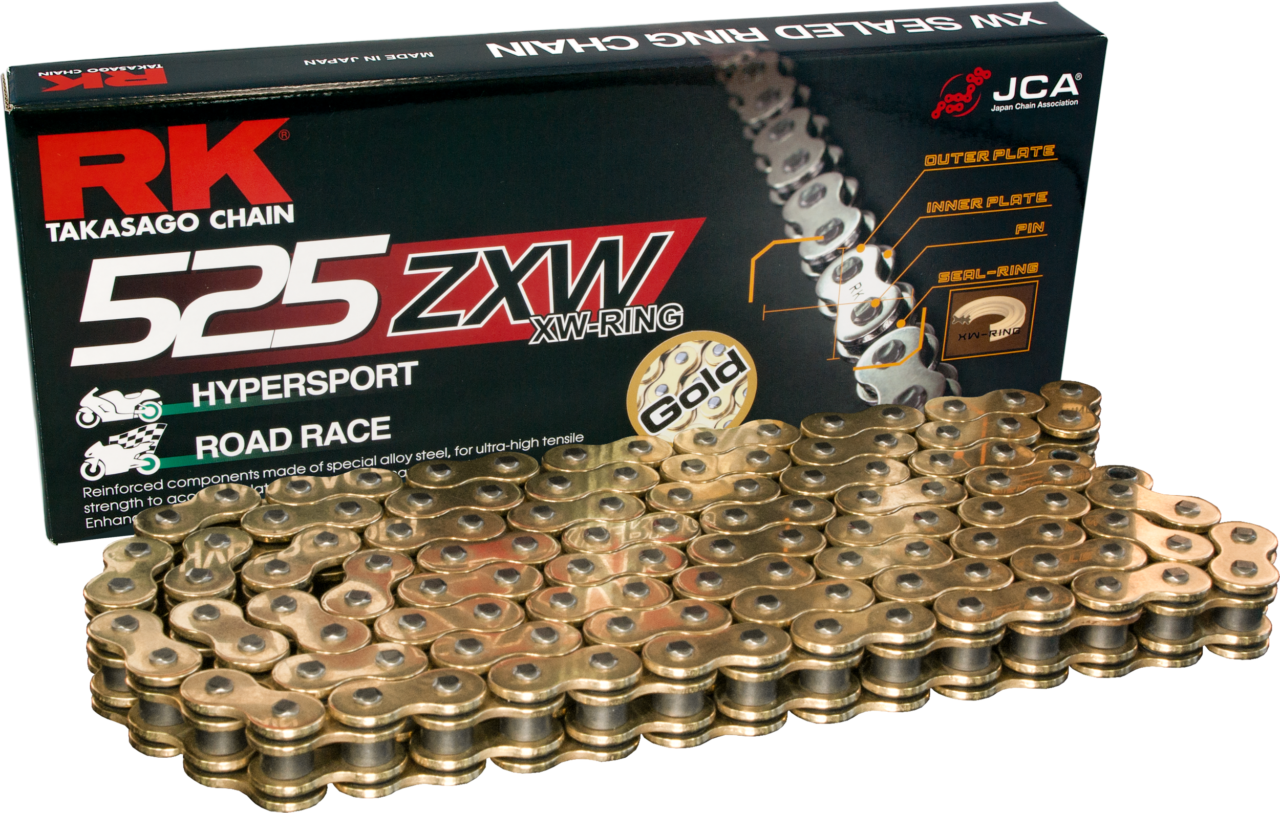 Gb520mxz5 Drive Chain Gold 520 X 120