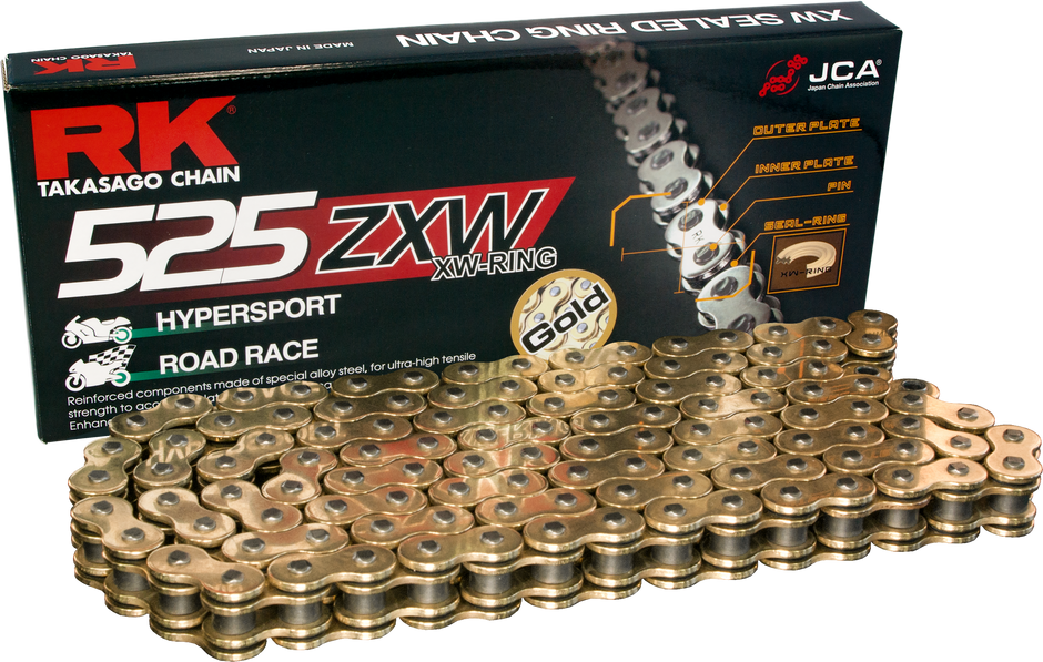 Gb520mxz5 Drive Chain Gold 520 X 120