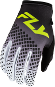 Youth Kinetic Fade Gloves Black/White/Hi Vis Ym