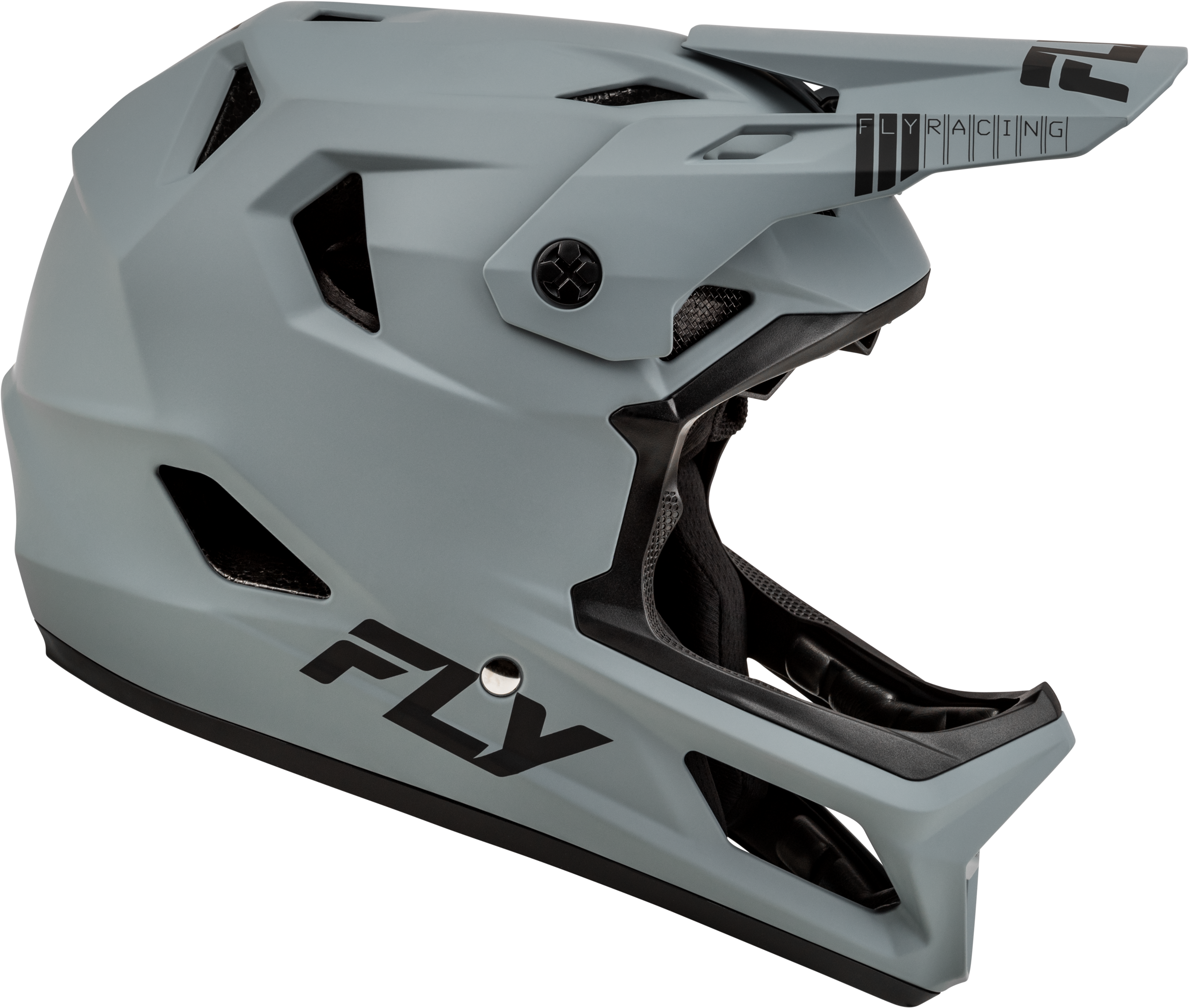 Youth Rayce Bicycle Helmet Matte Grey Ys