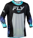Lite Flake Jersey Black/Grey/Multi Xl