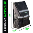 Rhino USA Spare Tire Trash Bag - Black
