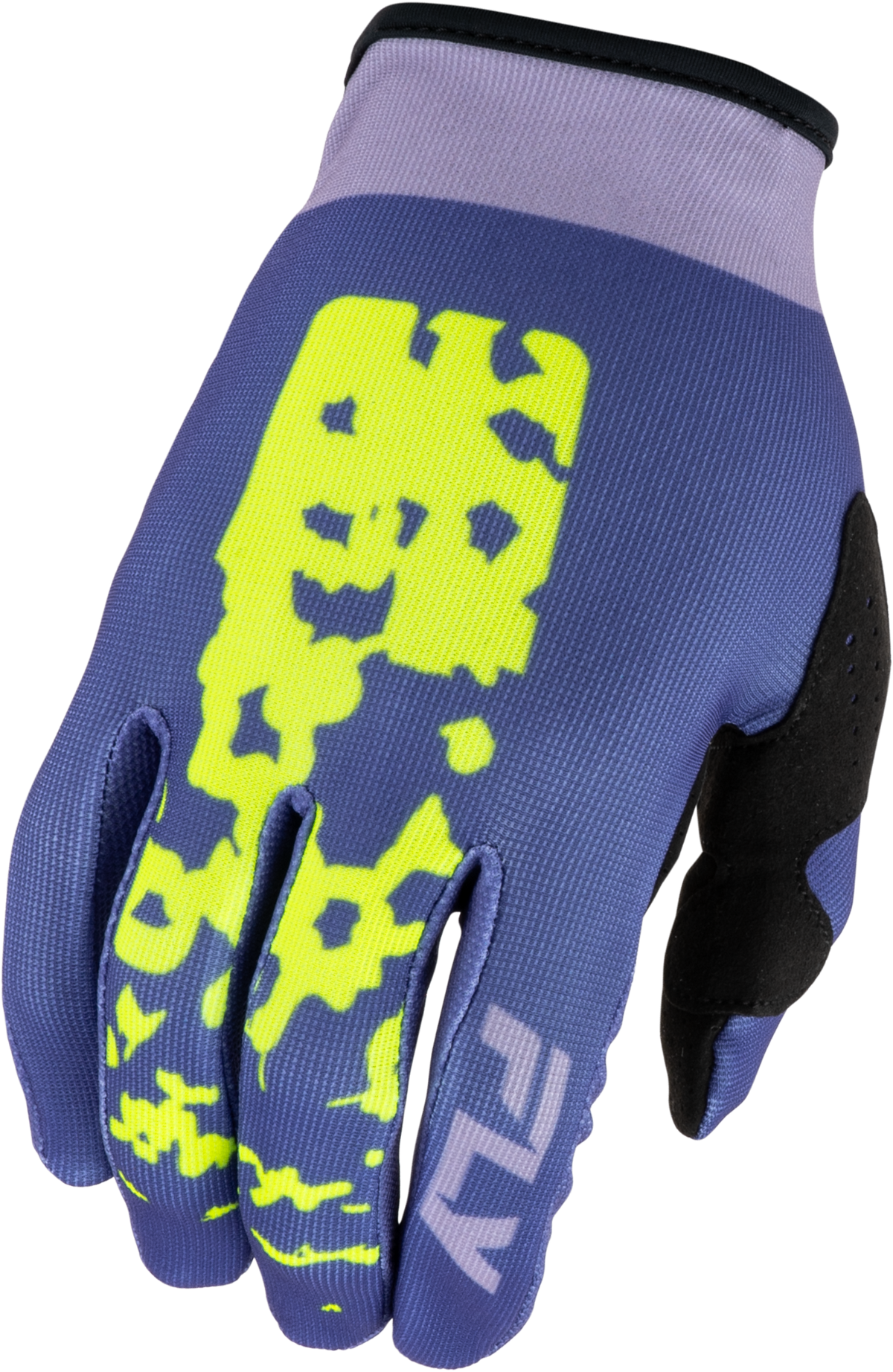 Girl's Lite Flake Gloves Lavendar/Blue/Yellow Yl