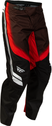 F 16 Raze Pants Black/Red/White Sz 38