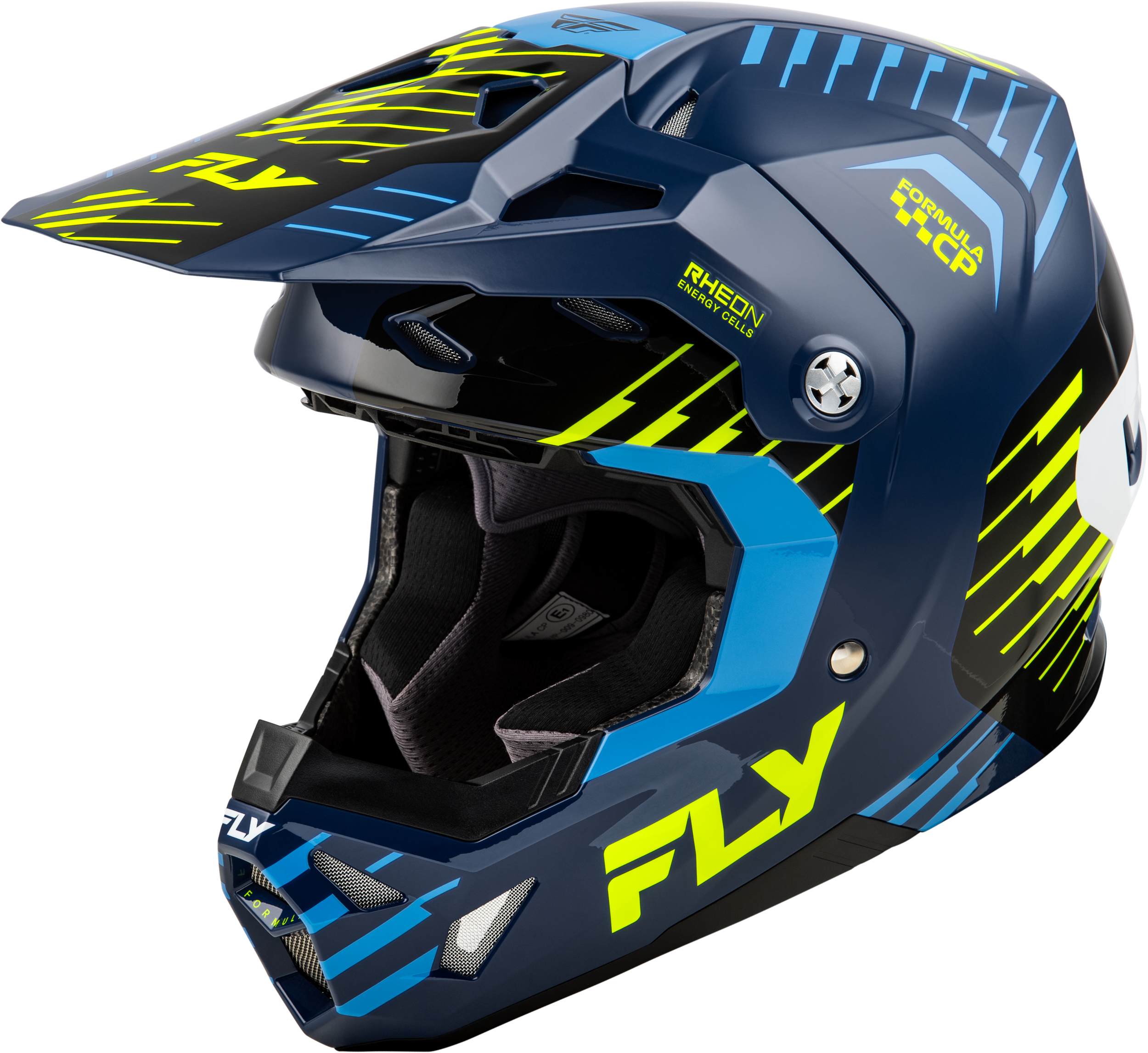 Formula Cp Slice Helmet Navy/Hi Vis/White 2x