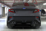Rally Armor 22-26 Subaru WRX Black UR Mud Flap Altered Font White Logo