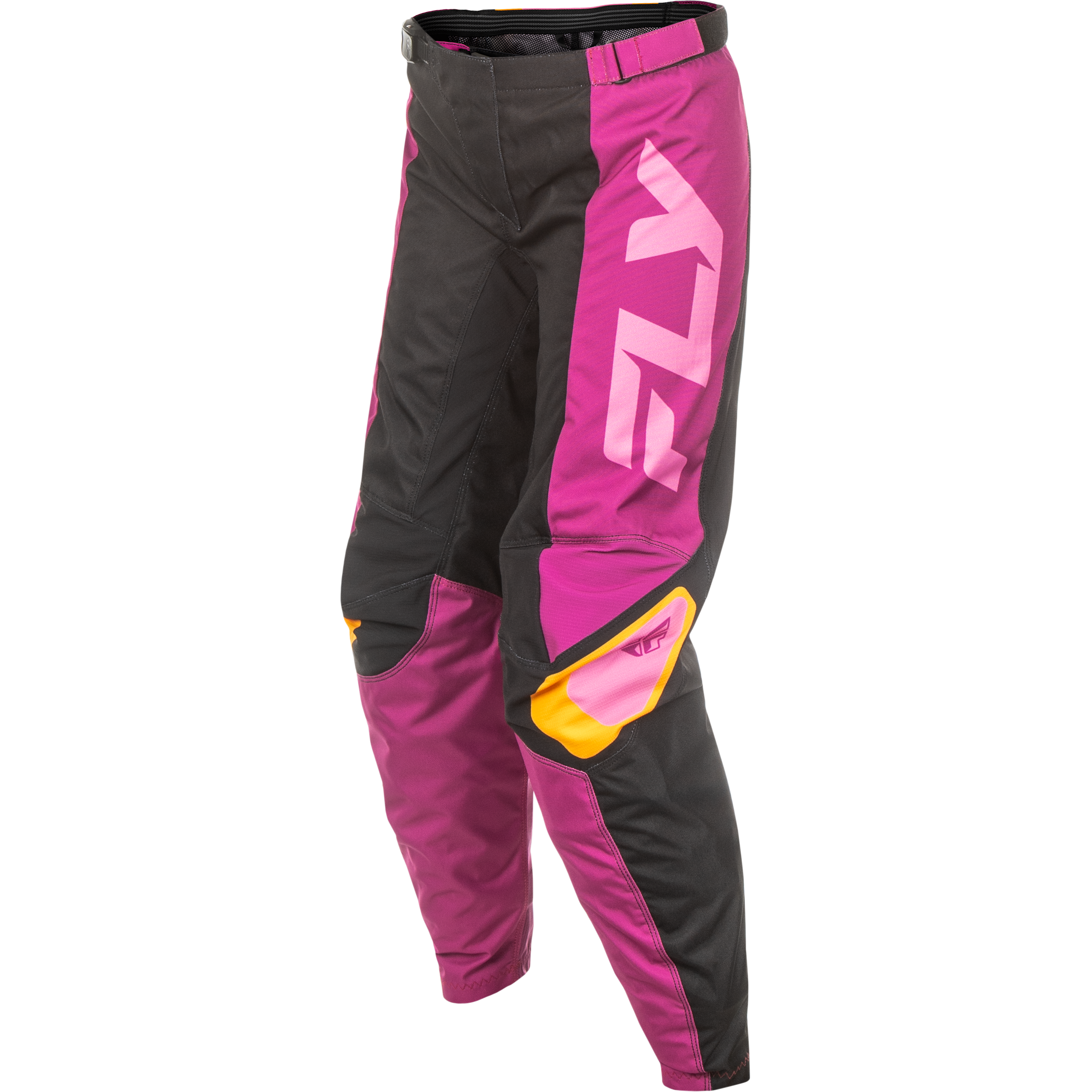 Women's F 16 Pants Ca/Ny Black/Mauve/Yellow Sz 0/02