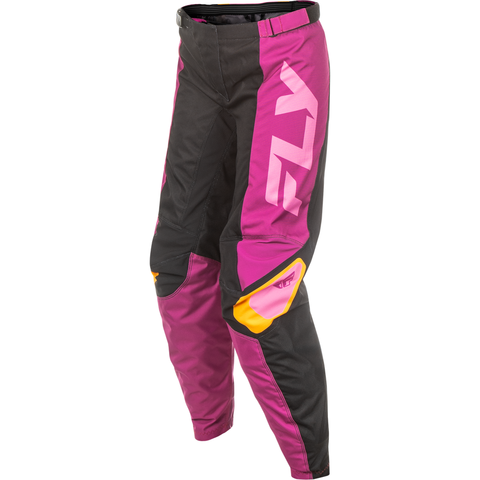 Women's F 16 Pants Ca/Ny Black/Mauve/Yellow Sz 0/02