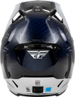 Youth Formula S Carbon Legacy Helmet Blue Carbon/Silver Yl