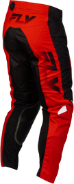 Kinetic Fade Pants Red/Black/White Sz 30