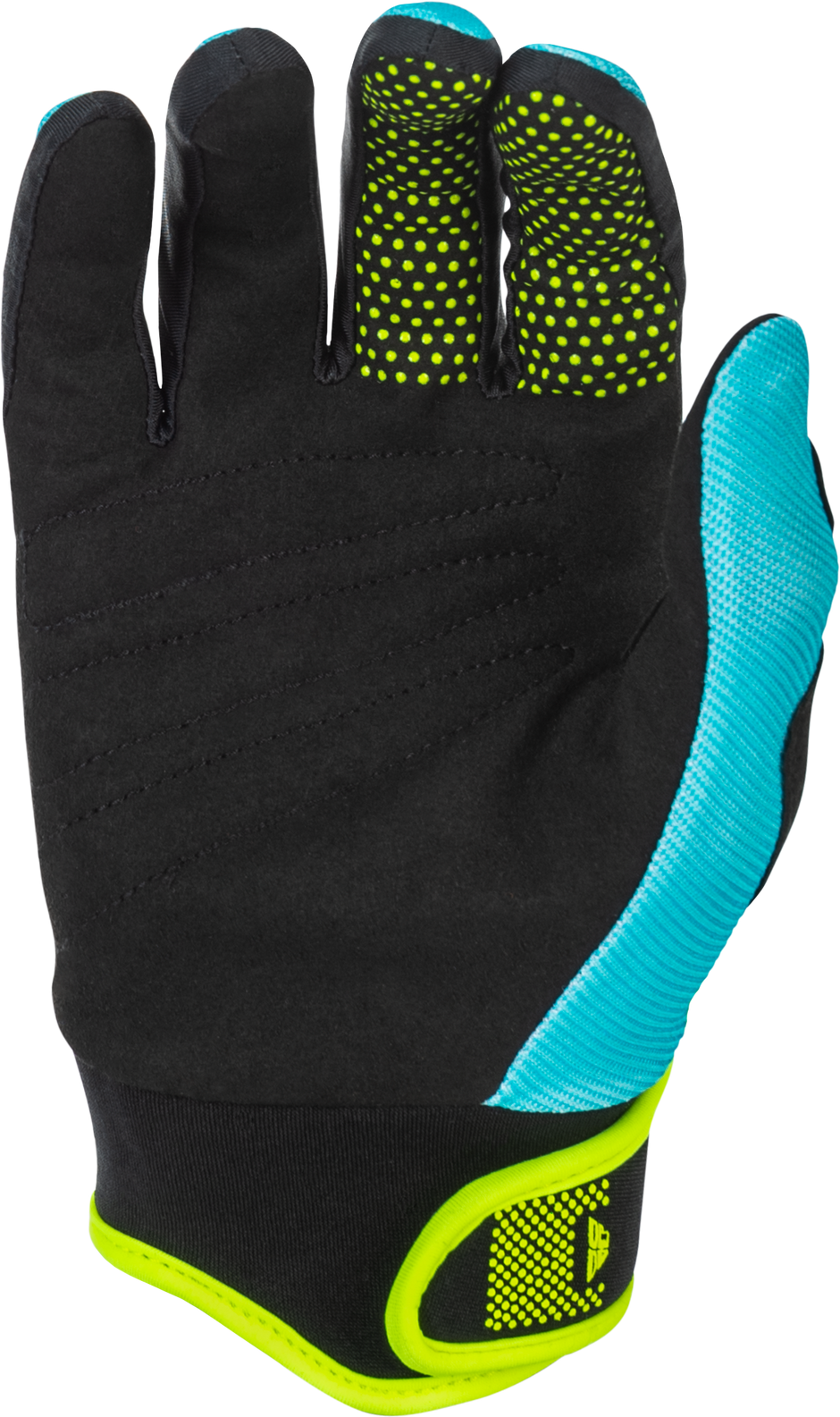Youth F 16 Gloves Aqua/Black/White Y2xs