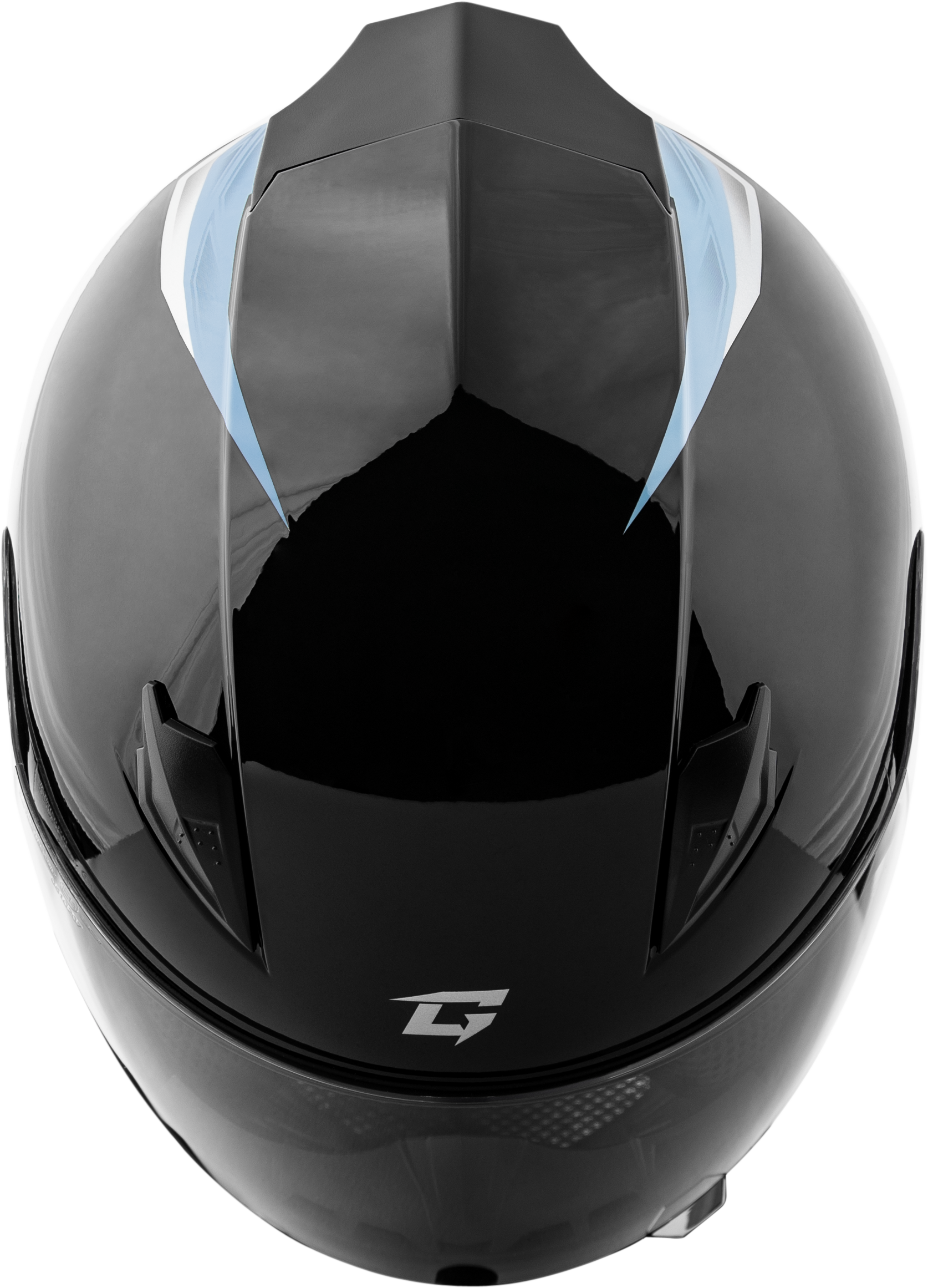 Ff 49 Syth Helmet Black/Silver Blue 2x