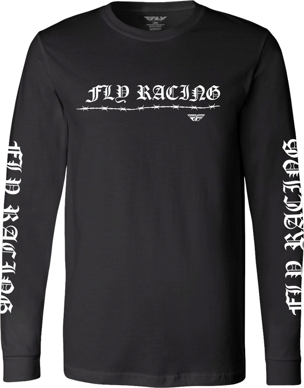 Fly Barbed Wire L/S Black 2x
