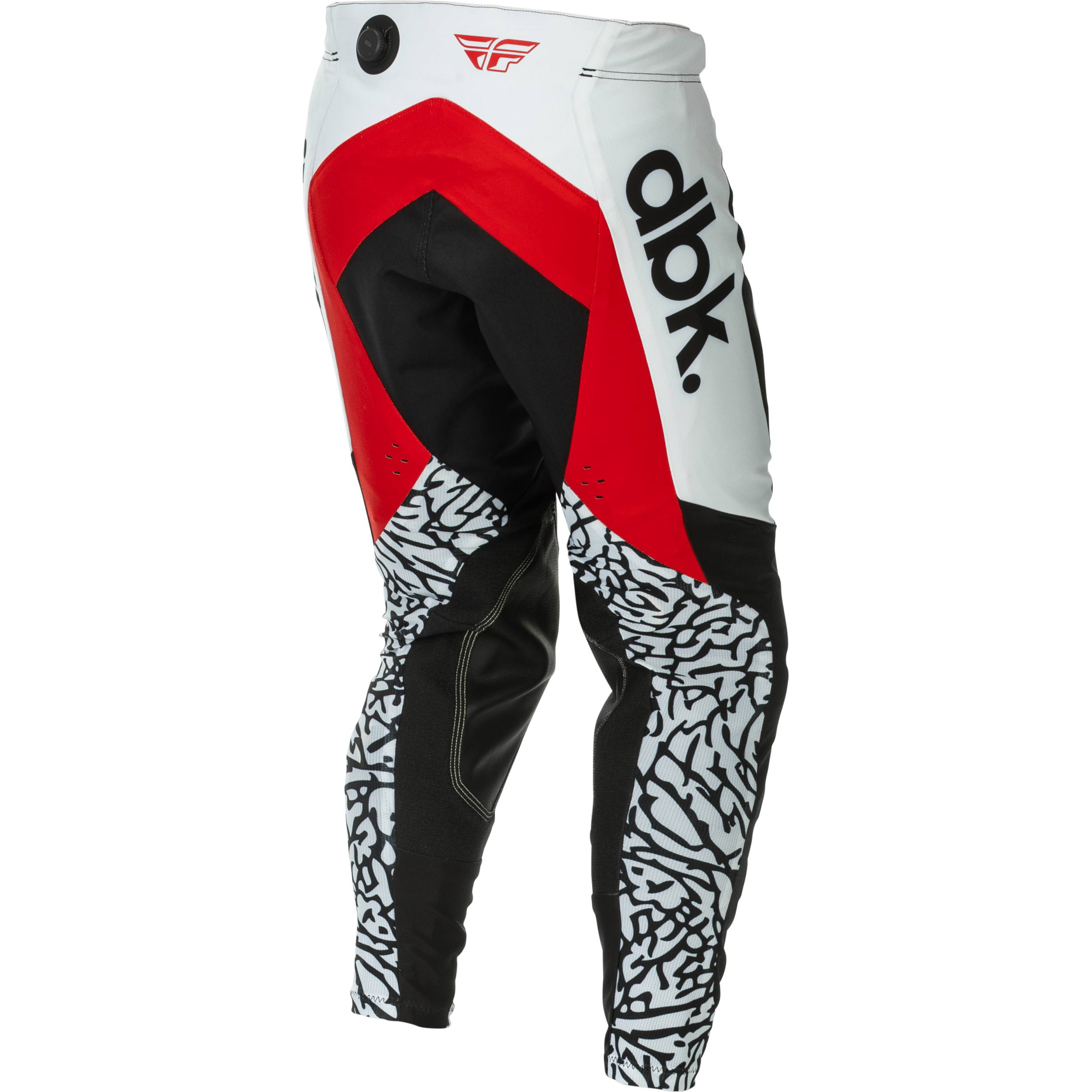 Evolution  Dst  Dbk Pants Black/White/Red Sz 28