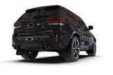 Rally Armor 18-22 Jeep Grand Cherokee SRT Trackhawk Black UR Mud Flap - White Logo
