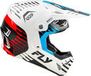 Formula Cp Slice Helmet White/Red/Cyan 2x