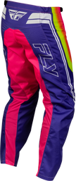 F 16 Raze Pants Purple/Pink/Yellow Sz 40
