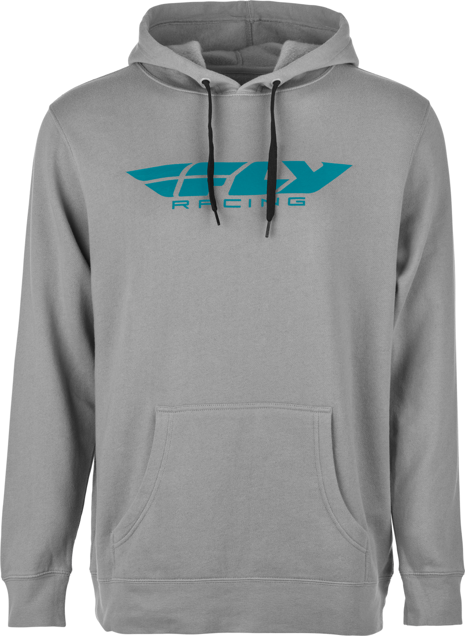 Fly Corporate Pullover Hoodie Grey/Blue Xl