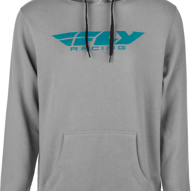 Fly Corporate Pullover Hoodie Grey/Blue Xl